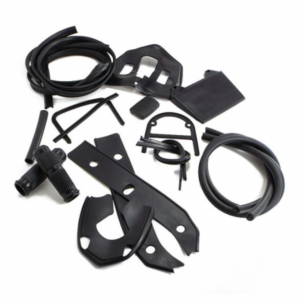 Lambretta Black Rubber Body Kit