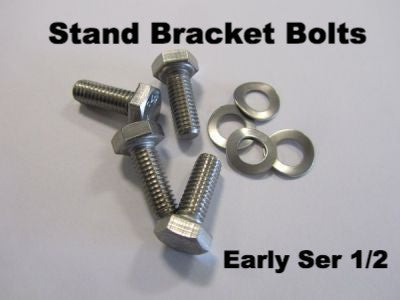 Lambretta Stand Bracket (early type) Nuts, Bolts and Washers - 70360510