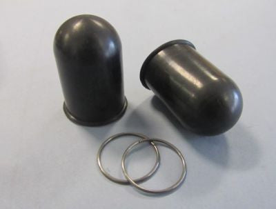 Lambretta Side Panel Sring Rubber Cover and Clip Set 15055046