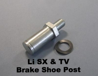 Lambretta Li SX and TV Brake Shoe Pivot Post and Washer 19010027 56007005