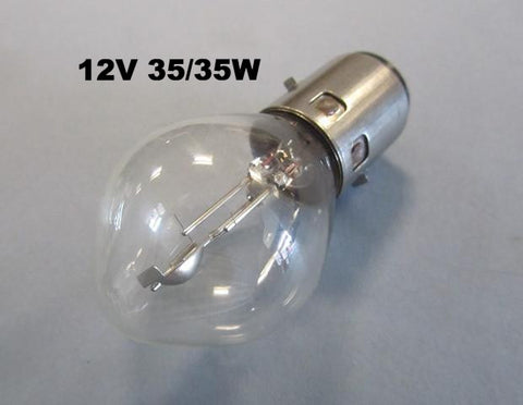 Lambretta and Vespa Headlamp Bulb  12 volt 35/35w BA20D