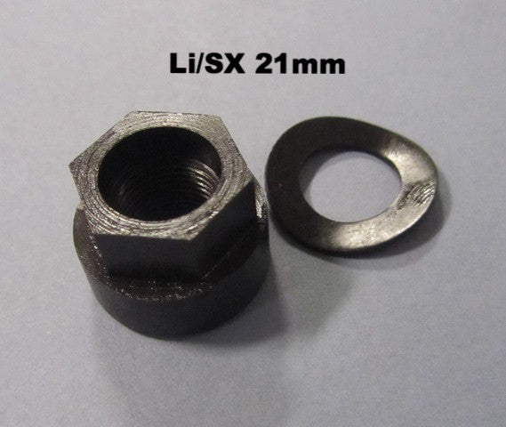 Lambretta Flywheel Nut and Wave Washer 21mm 19917024 19917025