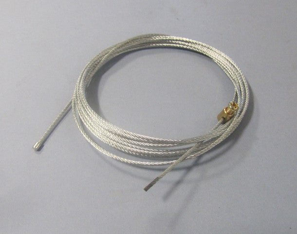 Universal extra long carb throttle cable inner and adjustable nipple
