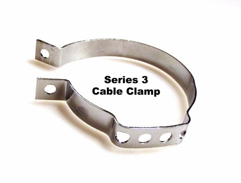 Lambretta Series 3 Cable Chrome Clamp for Grease Fittings    19990011