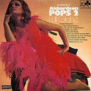 Will Glahe Akkordion Pops 2 LP Record - Lambretta Collectible