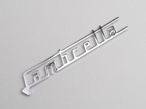 Lambretta Legshield "LAMBRETTA" Badge 19650170 8050040