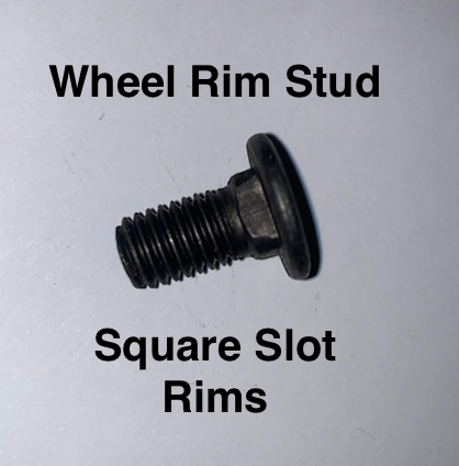 Lambretta Wheel Rim Stud with Square Slot NOS