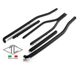 Lambretta Rear Floor Plastics in Black for Series 3 by Tutto Lambretta