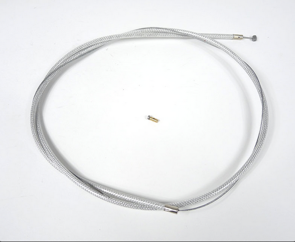 Lambretta Nylon Lined Braided Throttle Cable For Standard Carbs MRB0844BD