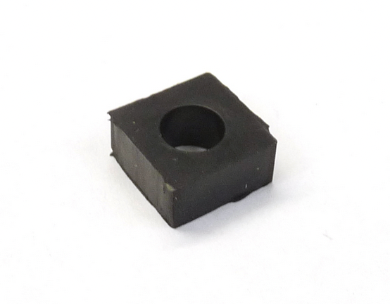 A Lambretta Electronic ignition Small Square Anti Vibration Rubber for Coil Regulator and Rectifier MRB0842