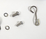 Lambretta Headset Throttle Side Internal Rod Kit for Early Spanish Lambretta 300mm rod - MBP0543K