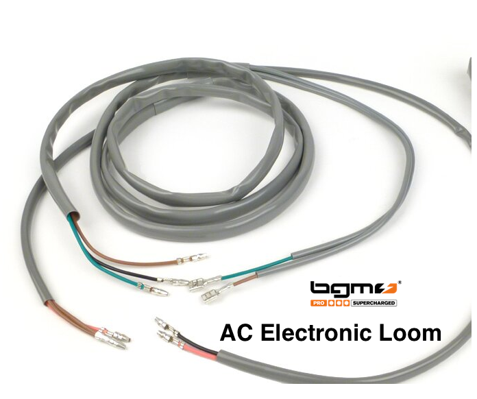 Lambretta Wiring Loom GREY BGM PRO for AC Eletronic Ignition