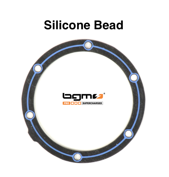 Lambretta Magneto Mag Flange Gasket with Silicon Bead  BGM1220MAP 19010015