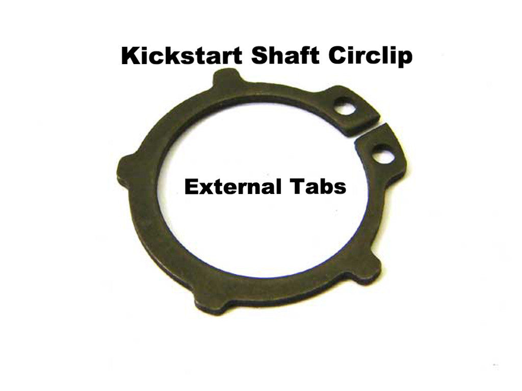 Lambretta Circlip for Kickstart Shaft with External Tabs 73260020