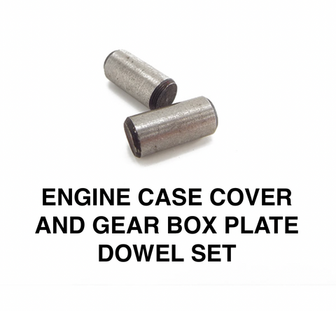 Lambretta Sidecase or Gearbox End Plate Locating Dowel Set (Set of 2)