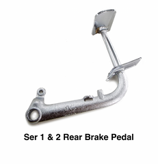 Lambretta Series 2 Li and TV Rear Brake Pedal