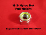 Engine Bar Spindle M 16 Nyloc Nut Deep Version   19010120