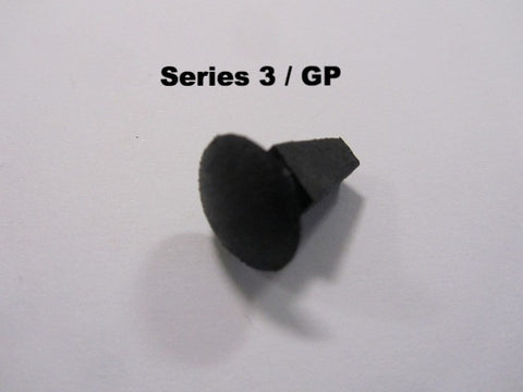 Lambretta Black Rear Frame Plug for Series 3 DL GP each