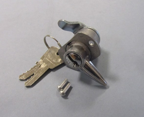 Lambretta Toolbox Lock 2 Keys and Rivets for Series 2 19055060