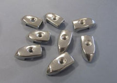 Lambretta Floor End Cap Set fo Series 3 LI SX and TV  Scootopia 19950094  19950103