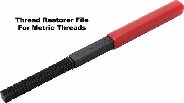 Metric Thread File - Thread Restorer – Scooter Fix!