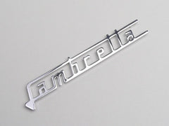 Lambretta Legshield "LAMBRETTA" Badge   19650170  8050040