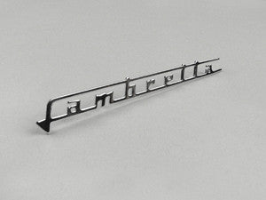 Lambretta Script Legshiled Badge for Li TV S1  2  3   15050160   8050024