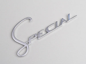 Lambretta Legshield Badge "Special" Script  CASA LAMBRETTA   8050000