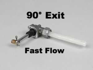 Lambretta Petrol Fuel Gas Tap Super Fast Flow 90°  7670536N MBL1340K