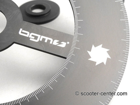 Lambretta Timing Degree Disc BGM Pro- alloy - black