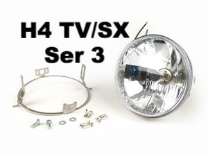 Lambretta H4 Headlamp by JOCKEYS BOXENSTOP 12V 35/35W HS1 (H4) for LIS, SX, TV Serie 3 - 7676155