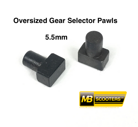Lambretta Gear Selector Pawl T Pins Oversized by MB Developments MRB0837S