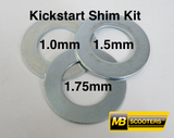 Lambretta Kickstart Shaft Shim Kit 1mm  1.5mm  1.75mm