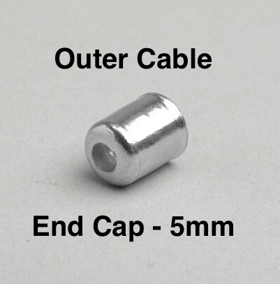 Universal Cable Outer End Cap 5mm   4350021