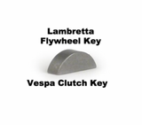 Lambretta Crankshaft Woodruff Key and Vespa Clutch Key