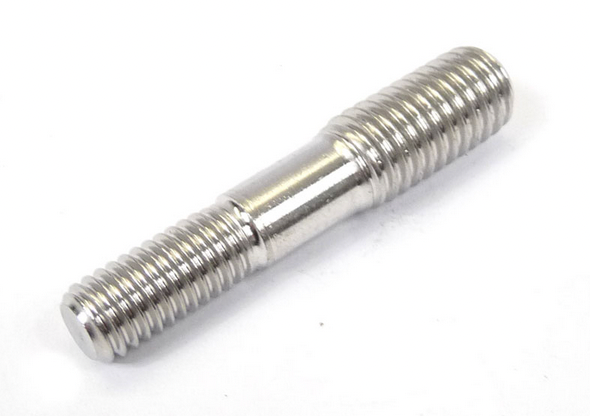 Lambretta Stainless Steel Stepped Repair Stud 10 to 8mm   20x11x17mm  For Cankcase Side Swan-neck MB  MBP0392