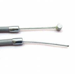 Lambretta Cable, Grey, Gear nylon lined, Race-Tour, MB  MBL1398GR