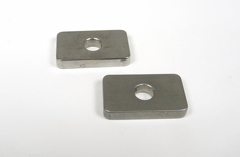 Lambretta Stand frame strengtheners, Stainless steel, Pair, MB  MRB0934PR