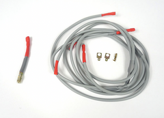 Lambretta Grey EXTRA Battery Wiring Loom  6 or 12 volt DC  MRB0947K