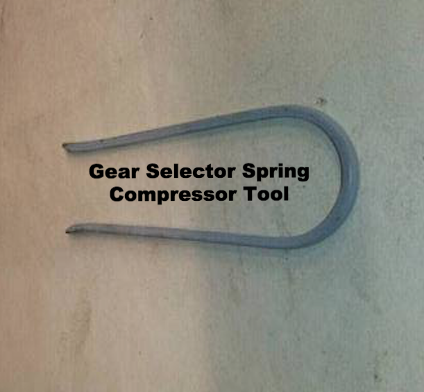 Lambretta Compression Tool for Gear Selector Spring and Sliding Dog Installation