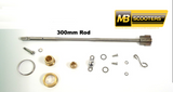 Lambretta Spanish Headset Internal Rod Kit Clutch Side 300mm  MBP0548K