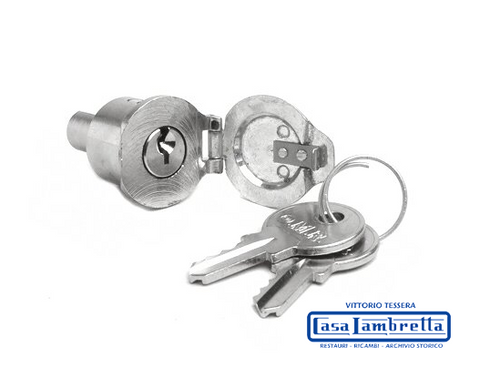 Lambretta Steering Lock and Flap for Series 1 and 2 by Casa Lambretta  15088010  8008262