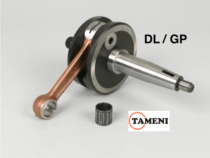 Lambretta DL/GP Crankshaft by TAMENI RACING 58mm stroke 107mm conrod   8070002
