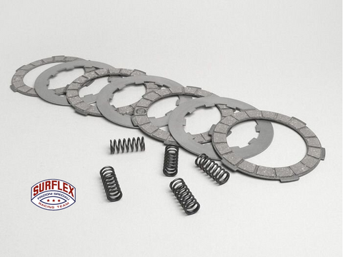 Lambretta Clutch Plate Set by SURFLEX with Springs and Steel Plates   8003151