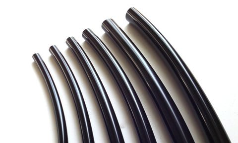 8mm Black Sleeving For Four Wires PER METER - 21-99a*