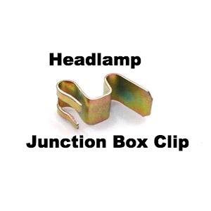 Lambretta Headlight Bulb Junction Box Holder Clip - MBL0247