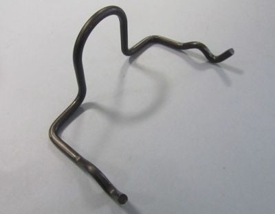Lambretta side panel spring "w" hook for series 3 in black steel - 19955081