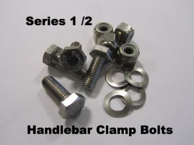 Lambretta handle bar clamp mounting bolt set for series 1 & 2 - 70300625